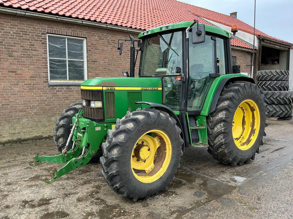 Tracteur agricole John Deere 6410 4WD 2001, Utilisé, John Deere