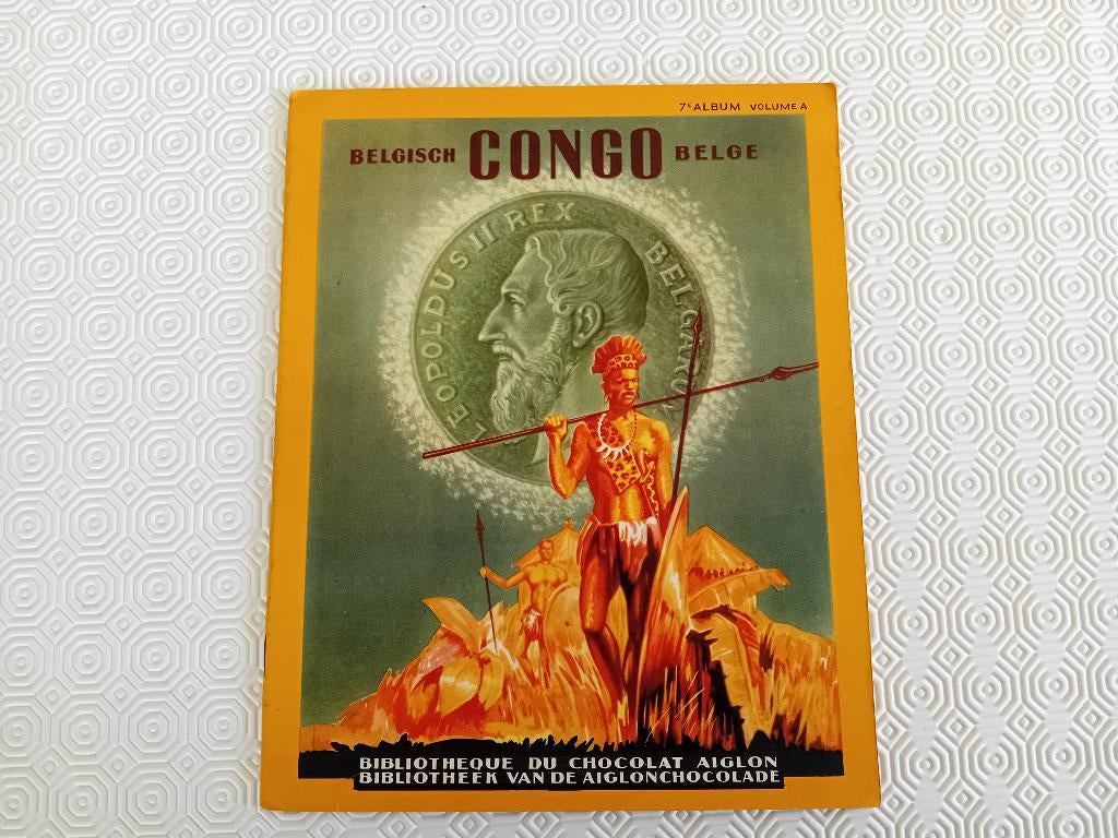 Album Chromos Images Chocolat Aiglon Congo Belge A, Livres, Enlèvement ou Envoi, Utilisé