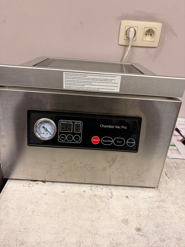 Solis vacuummachine vac pro 5702, Ophalen