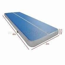 airtrack, opblaasbaar matras van 4 m bij 2, Ophalen of Verzenden, Gebruikt, Materiaal