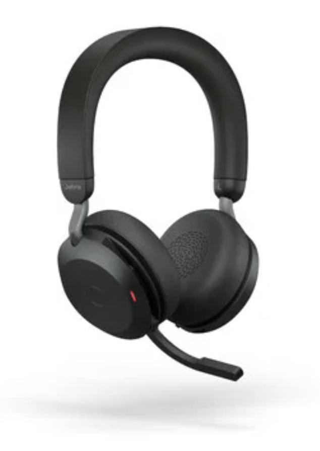 Jabra Evolve2 75 (+ USB A-dongle), Ophalen of Verzenden, Mute-functie, Zo goed als nieuw, JABRA