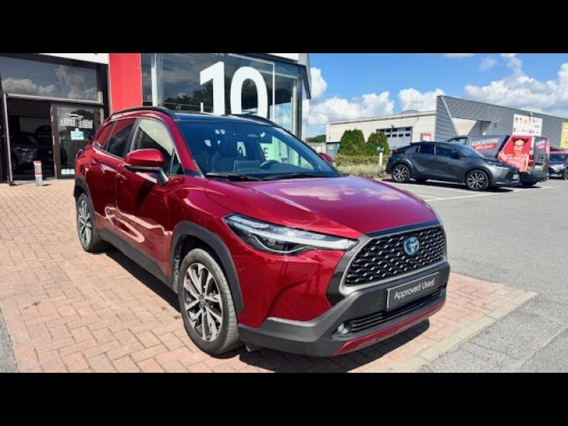 Toyota Corolla Cross Premium, Autos, Toyota, Rouge, 116 g/km, Achat, Euro 6