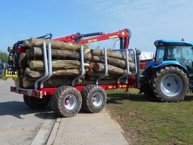 Remorque forestière TAJFUN 14 tonnes pour tracteur, Autos : Divers, Remorques, Neuf, Enlèvement