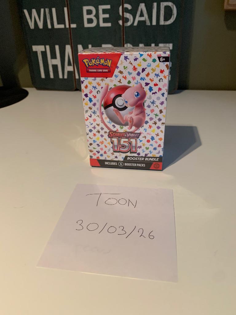 151 booster bundel, Enlèvement, Neuf, Booster