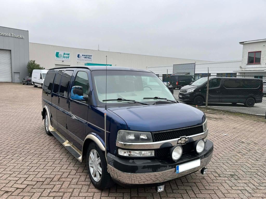 Chevrolet Van Express 5.3i V8 Benzine/LPG CAMPER, Autos, Achat, Beige, Entreprise, Chevrolet