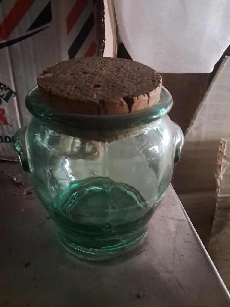 Oude glazen bewaarpotten, Huis en Inrichting, Ophalen of Verzenden