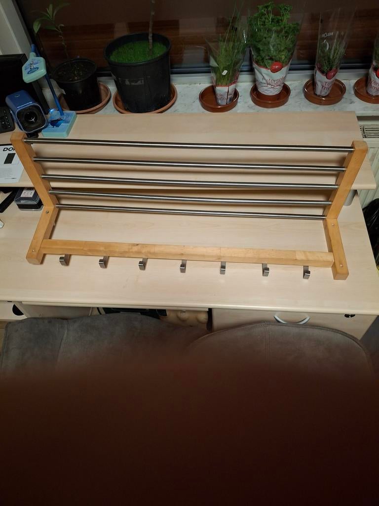 Kapstok gratis, Ophalen, Gebruikt