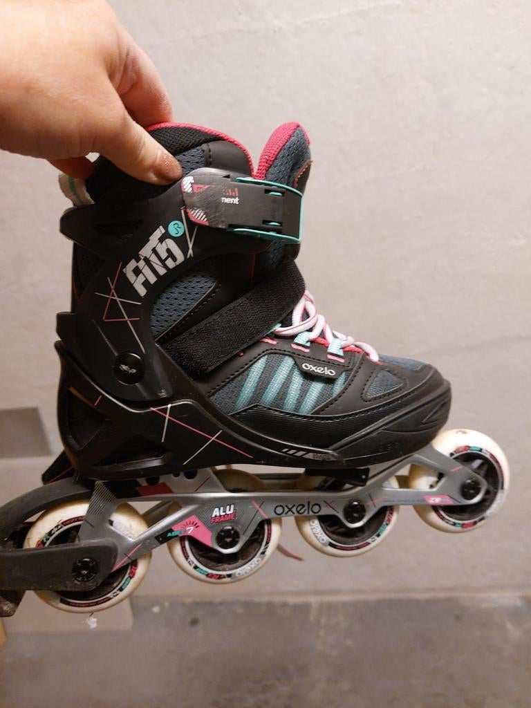 Schaatsen voor kind met bescherming bij, Ophalen, Bescherming