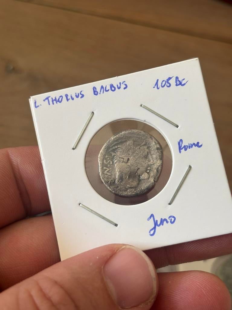 Monnaie romaine - République - Balbus, Enlèvement ou Envoi, Italie, Monnaie en vrac, Argent