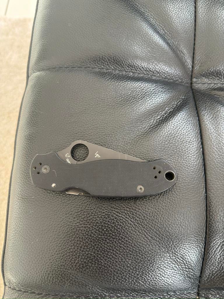 Spyderco para 3 black, Caravans en Kamperen, Ophalen of Verzenden, Nieuw