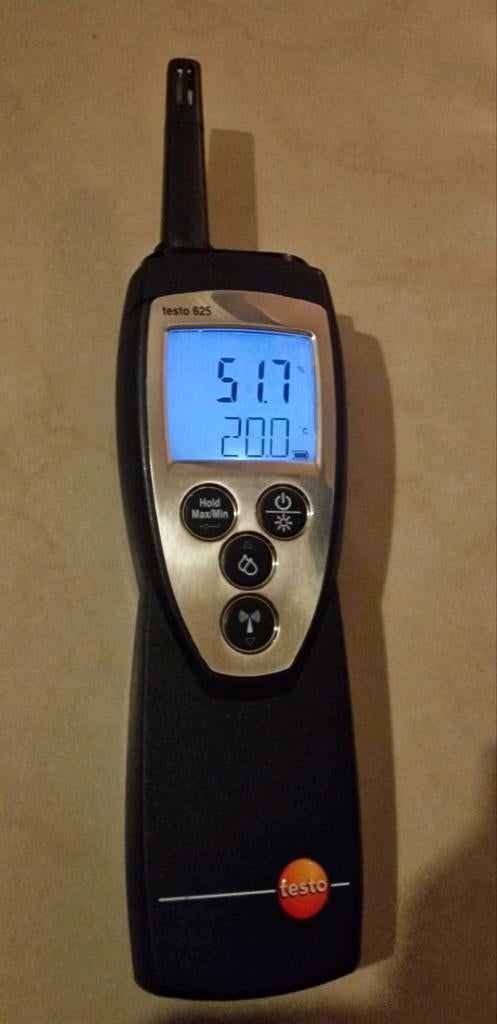 Testo 625 — Thermo-hygrometer, Ophalen of Verzenden, Gebruikt