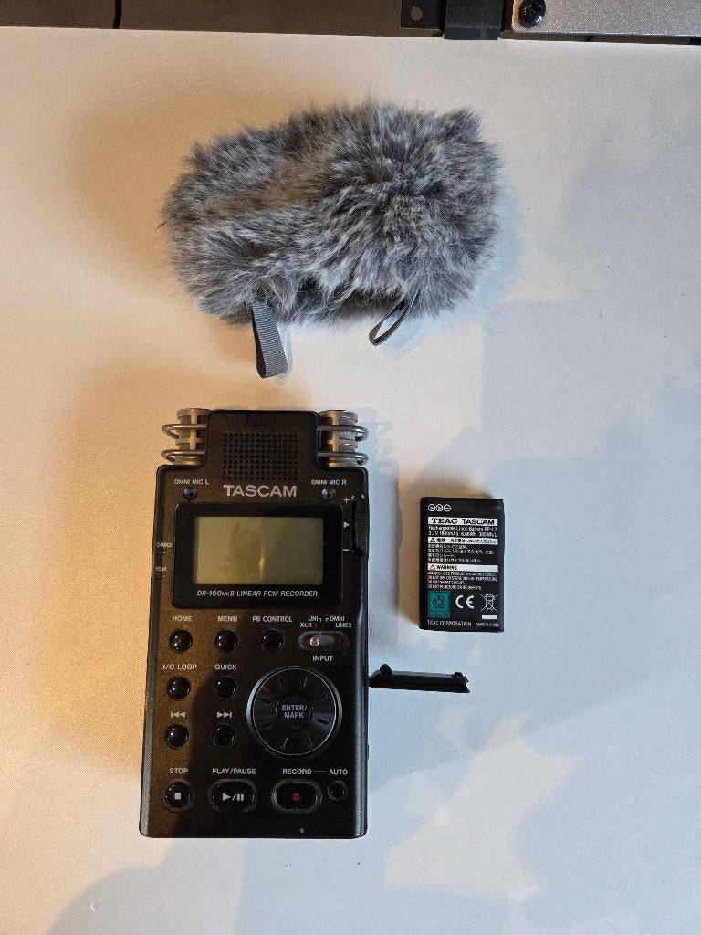 TASCAM DR-100 MKII Audio recorder, Enlèvement ou Envoi, Comme neuf, Audio