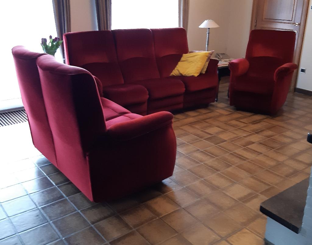 Salon, Huis en Inrichting, Ophalen, Gebruikt, Stof, 200 tot 250 cm