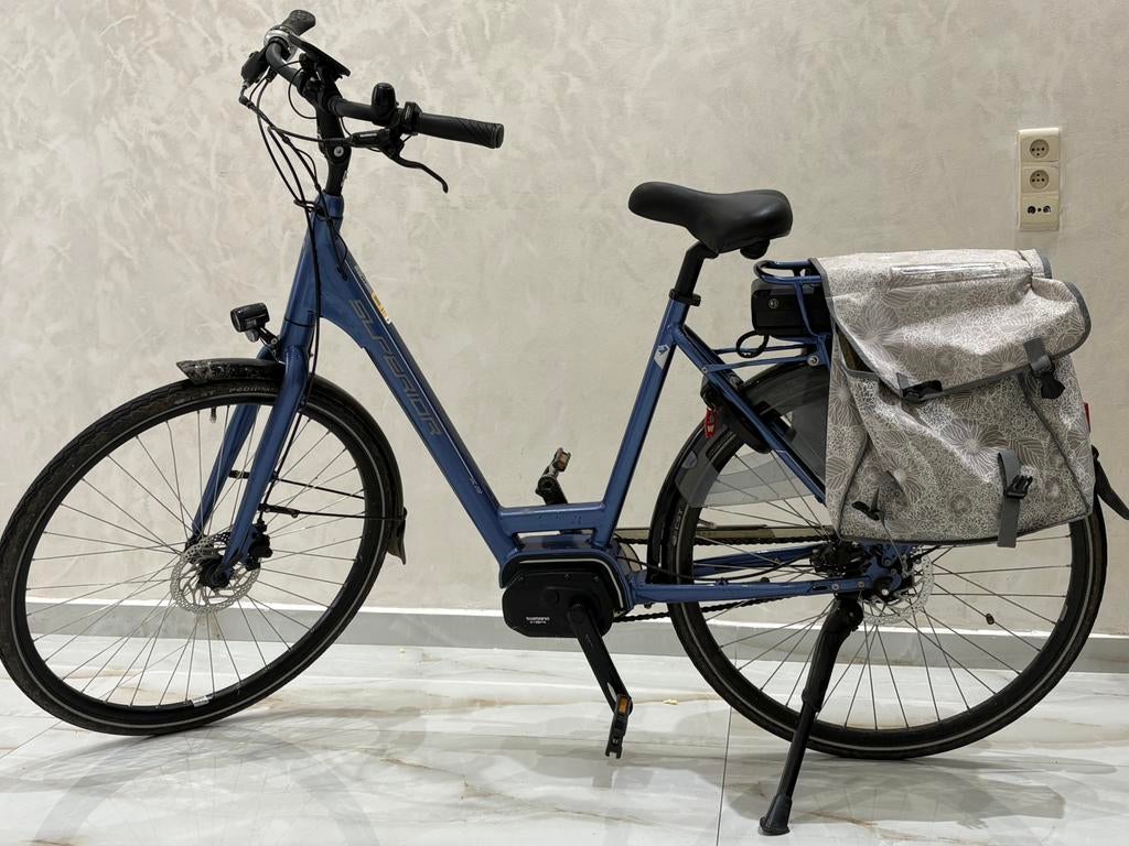 Elektrische fiets Shimano Middenmotor 2 batterijen, Ophalen, Zo goed als nieuw