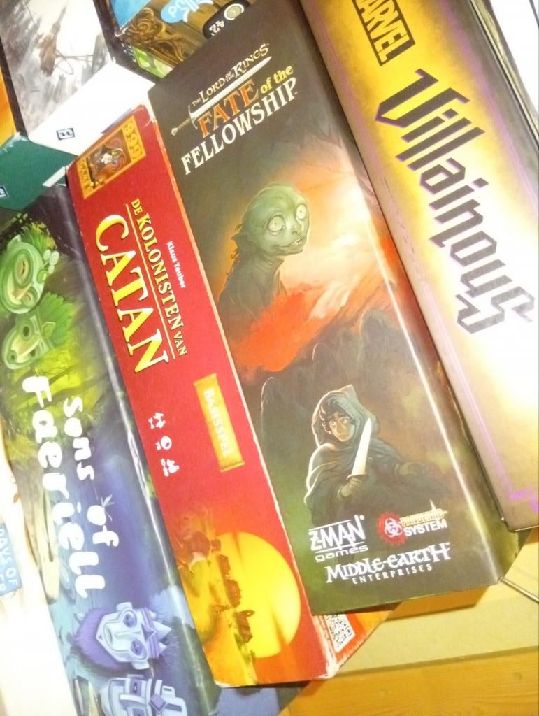 Bordspellen collectie te koop, Ophalen of Verzenden, Zo goed als nieuw