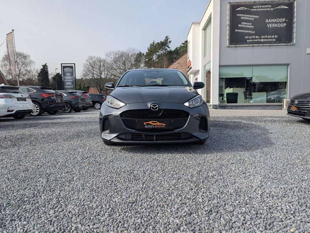 Mazda 2 1.5 Hybrid VVT-i | CAMERA | CARPLAY | (bj 2024), Auto's, Mazda, Stof, Gebruikt, 4 cilinders, Bedrijf