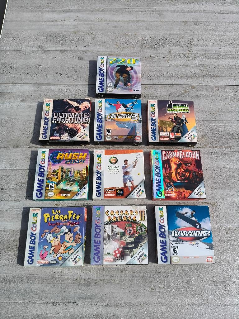 10 nieuwe Nintendo Gameboy Color spellen / Game Boy Color, Games en Spelcomputers, Games | Nintendo Game Boy, Avontuur en Actie