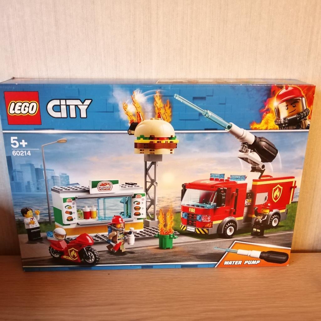 3 sets Lego ( 60214, 60177, 60207 ), Ophalen of Verzenden, Gebruikt, Compleet, Lego