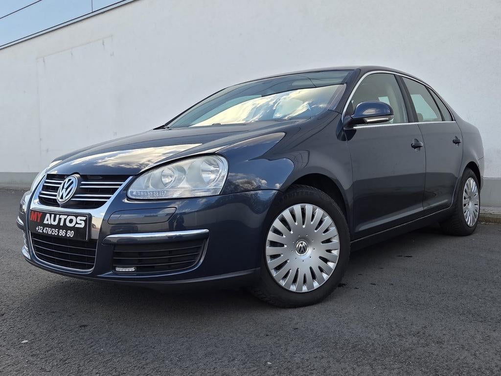 Vw jetta 1.9tdi 2007" 220.000km.  Super état !!, Auto's, Volkswagen, Leder, Bedrijf, Diesel, 1900 cc