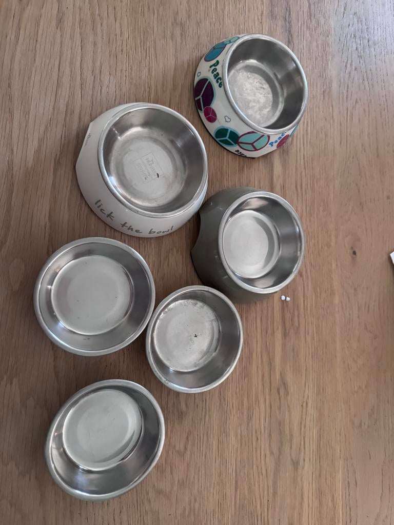 Lot de 3 bols hunter chien chat, Enlèvement, Comme neuf