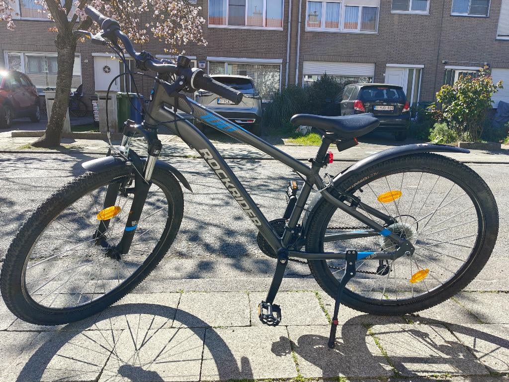 Jongens fiets, Fietsen en Brommers, Fietsen | Jongens, Ophalen, Handrem, Rockrider (Decathlon), Gebruikt