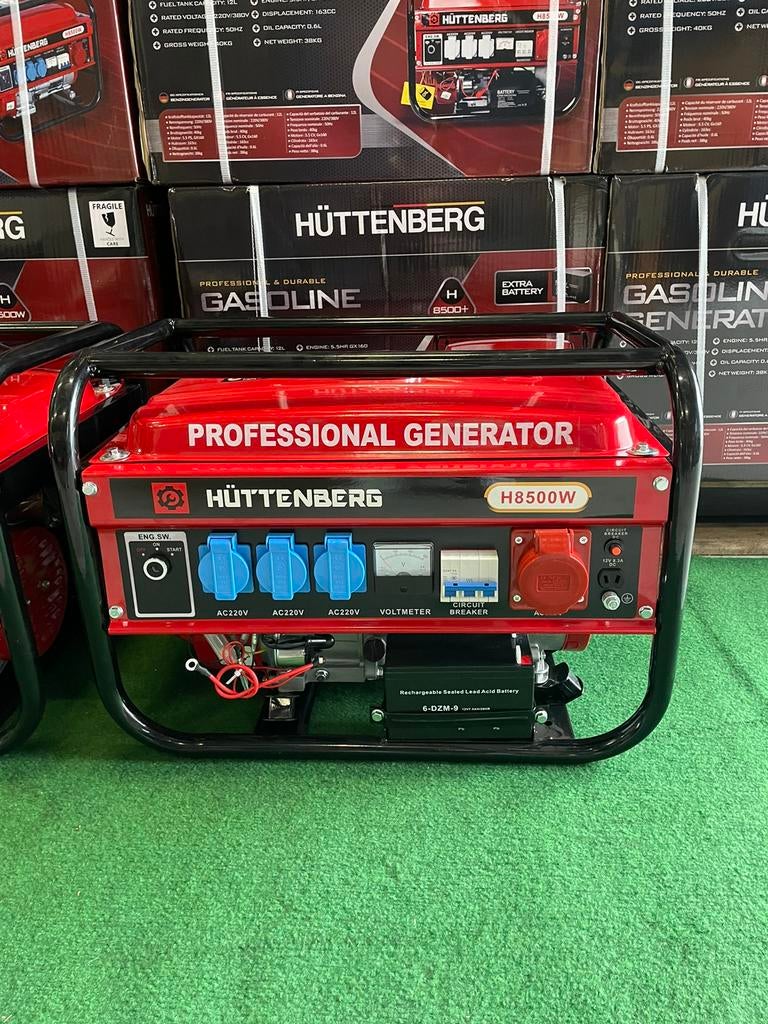 Nieuwe Huttenberg H8500w aggregaten met elektrische start, Enlèvement, Neuf