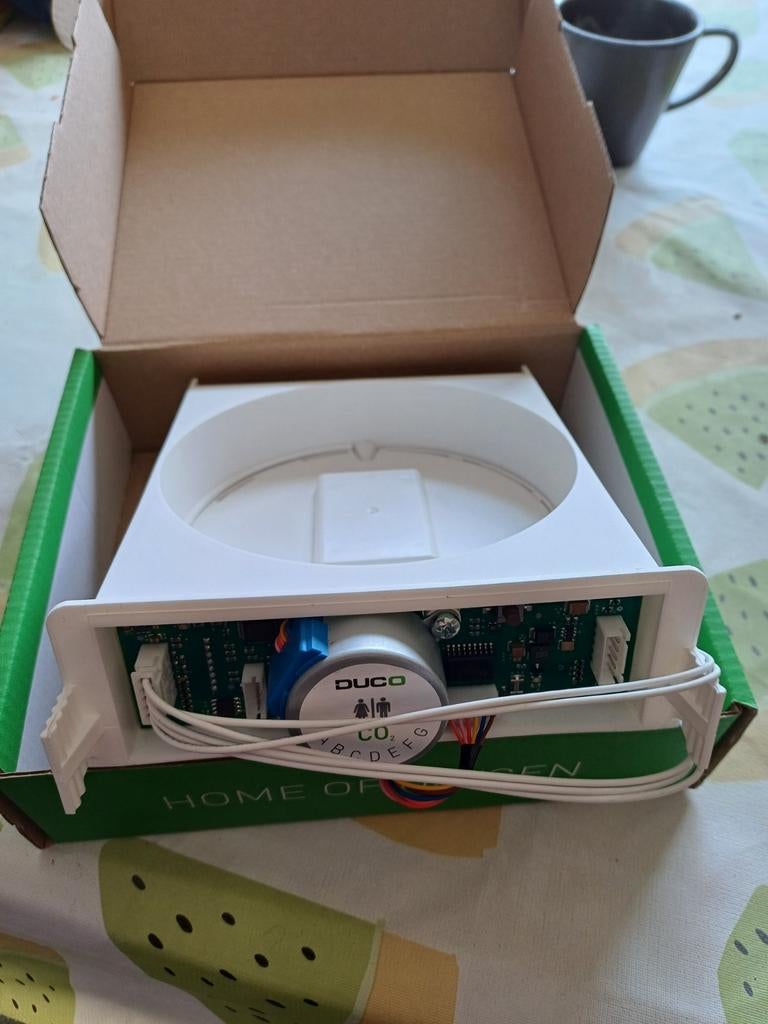 CO2 REGELKLEP VOOR DUCO BOX FOCUS VOOR TOILET 25M³/H, Bricolage & Construction, Ventilation & Extraction, Enlèvement ou Envoi