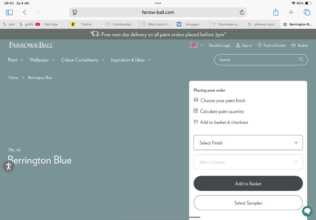 SIKKENS muurverf, Ophalen, Nieuw, Verf