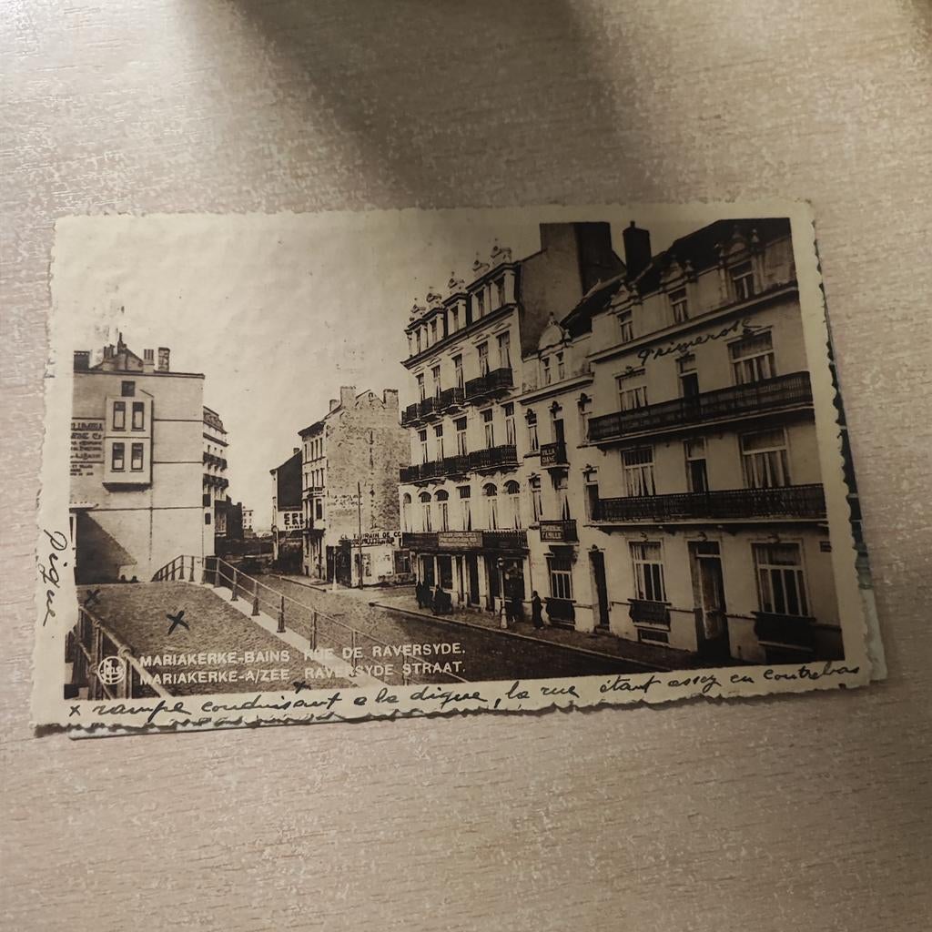 Mariakerke Bad Rue de Raversyde, Collections, Cartes postales | Belgique, Enlèvement ou Envoi