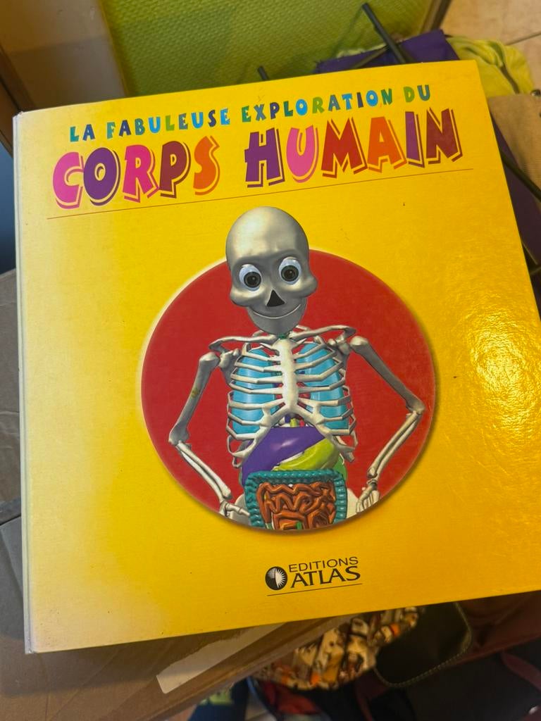 La fabuleuse exploration du corps humain Éditions ATLAS, Enlèvement ou Envoi, Comme neuf