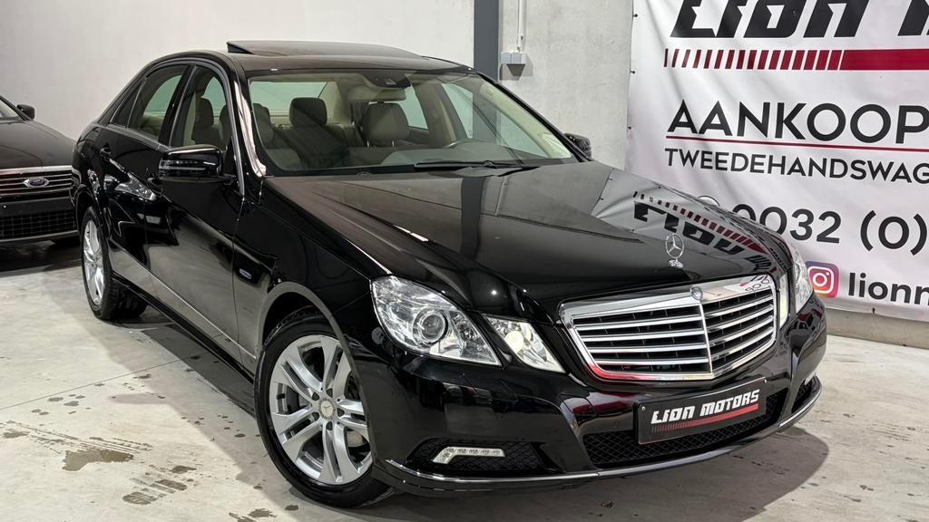 Mercedes Benz E220 CDİ | Open Dak | Xenon | Showroom, Auto's, Mercedes-Benz, Bedrijf, Te koop, E-Klasse, ABS, Achteruitrijcamera