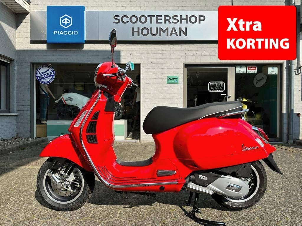 Vespa GTS 125cc SUPER ROSSO CORAGGIOSO (nr.02), Vélos & Vélomoteurs, Scooters | Vespa, Neuf, Essence, 125 cm³, Autres modèles