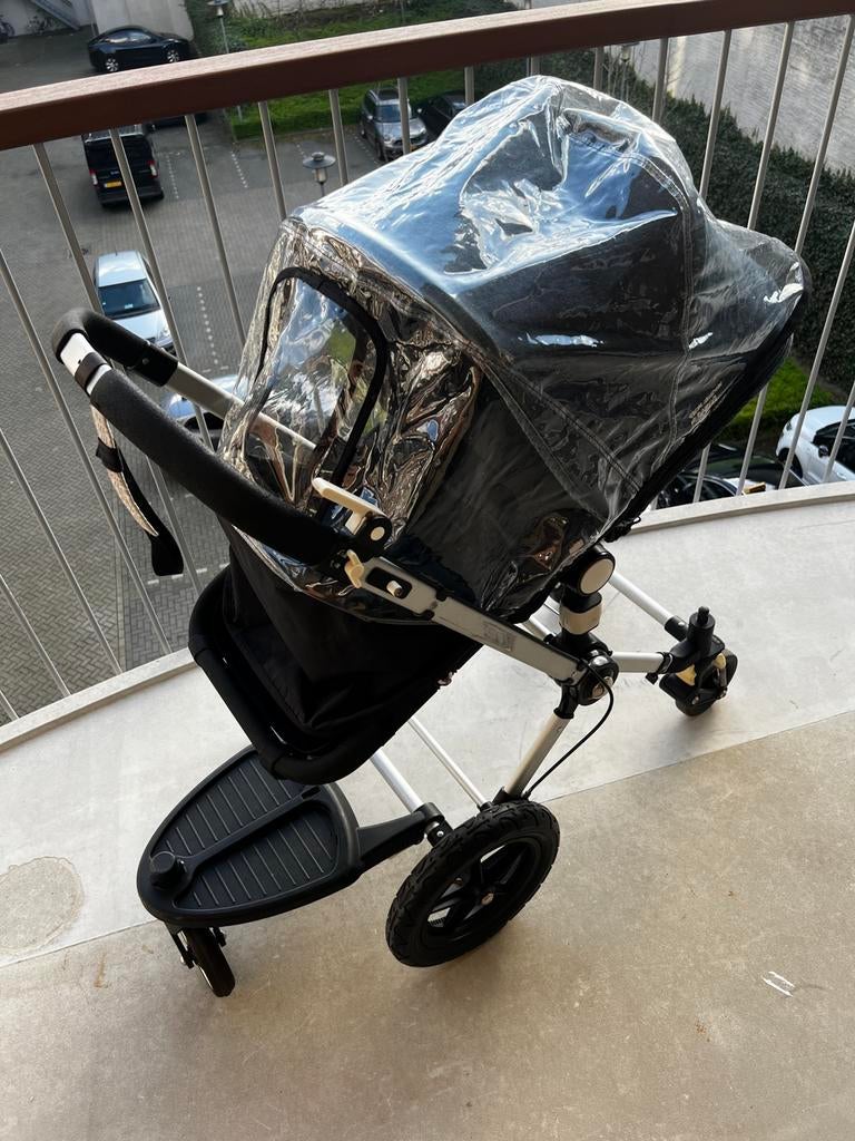 Poussette Bugaboo Cameleon Maxi-Cosi, nacelle, siège, housse, Enfants & Bébés, Enlèvement, Comme neuf, Autres marques, Protection de pluie
