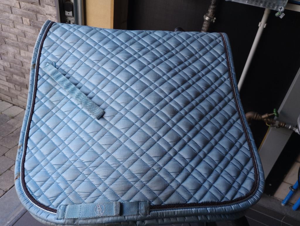 Br zadeldekje full dressuur, Dieren en Toebehoren, Full (L), Dressuurdekje, Ophalen of Verzenden, Blauw