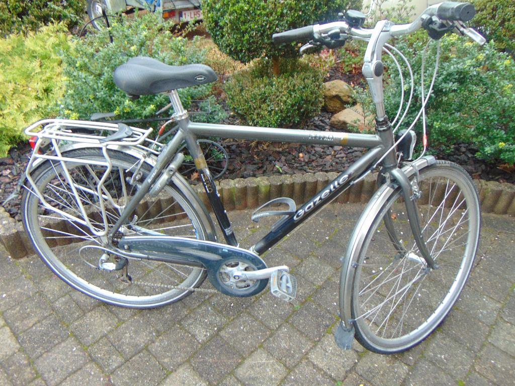herenfiets GAZELLE medeo 21 versnellingen, Fietsen en Brommers, Fietsen | Heren | Herenfietsen, Ophalen, Gebruikt, Versnellingen