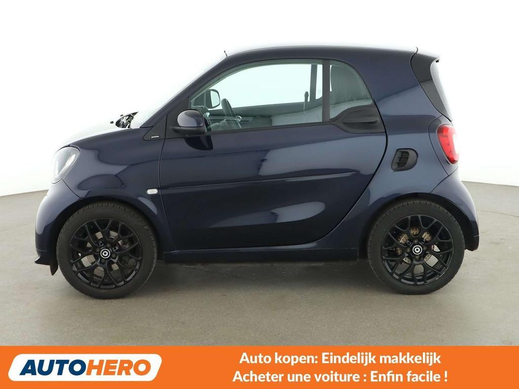 Smart Fortwo 0.9 Turbo Basis passion (automatique), Autos, Achat, Euro 6, 2 places, Noir