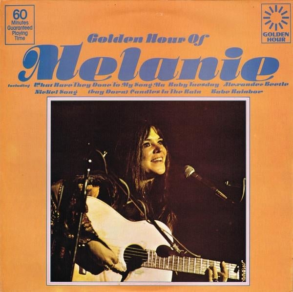 Melanie – Greatest hits Golden Hour Melanie/vinyl Lp /1977, Ophalen of Verzenden, Zo goed als nieuw, 12 inch, Singer-songwriter