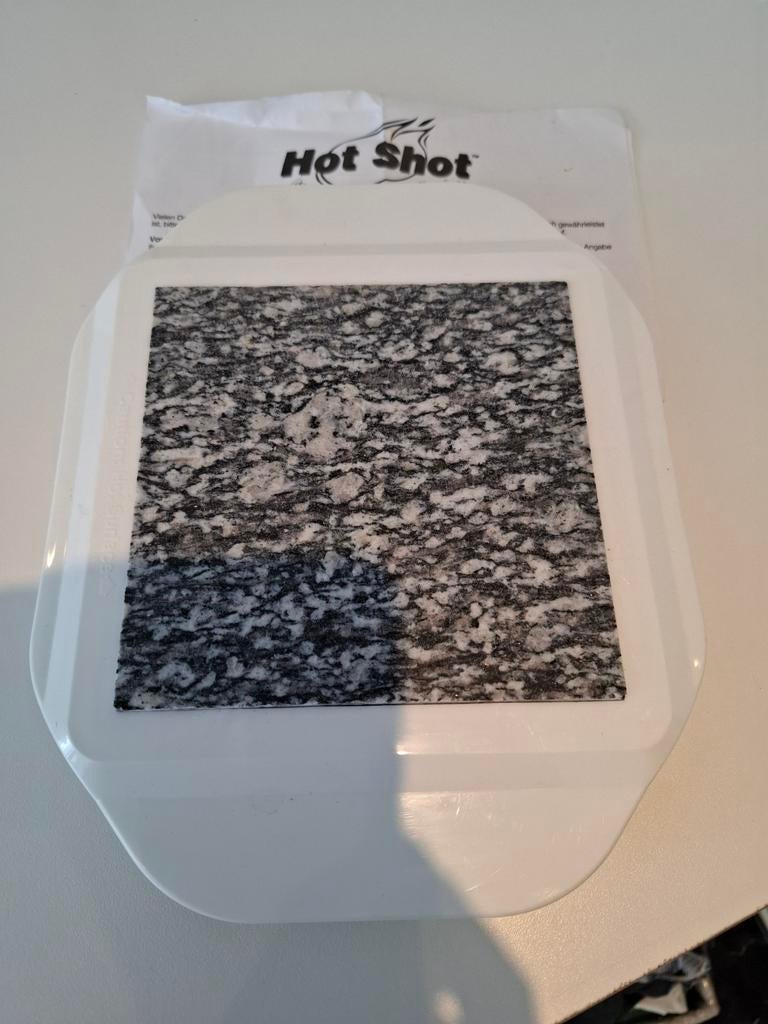 Hot Shot microgolf warmhoudplaat, Ophalen