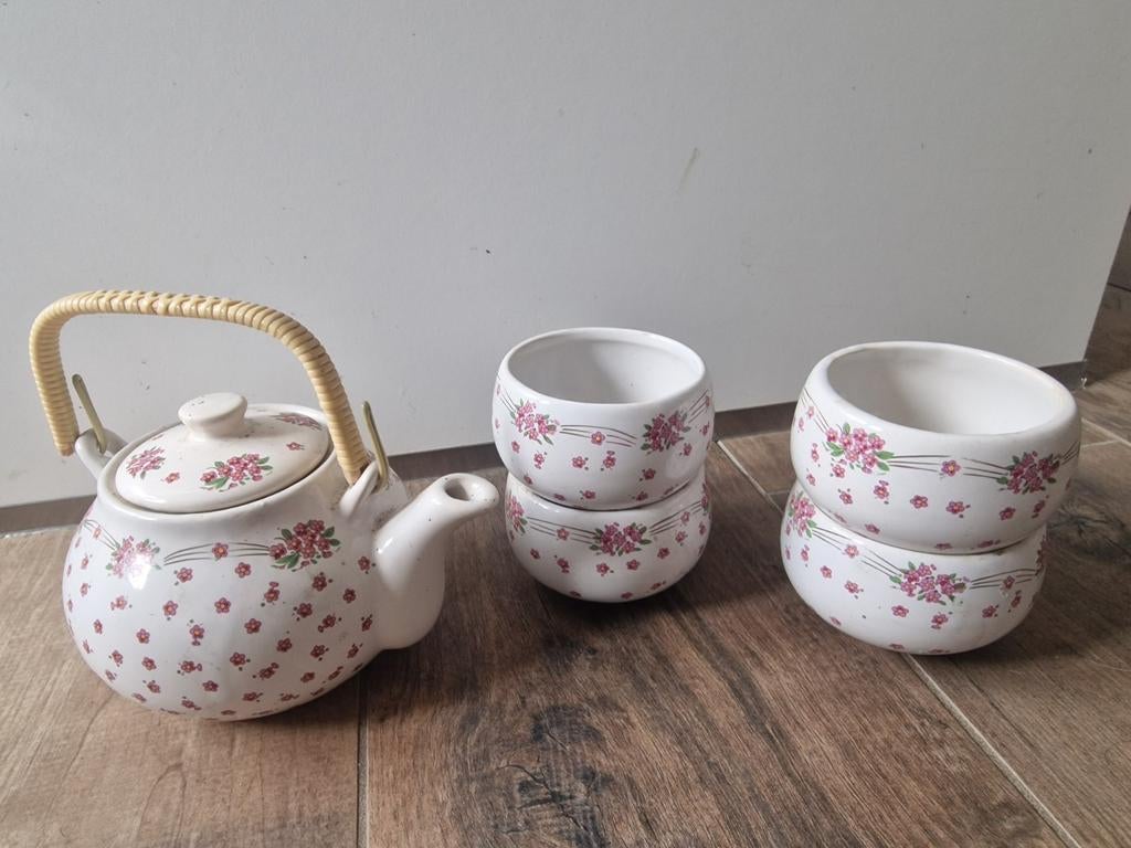 Service à thé en porcelaine vintage, Enlèvement ou Envoi