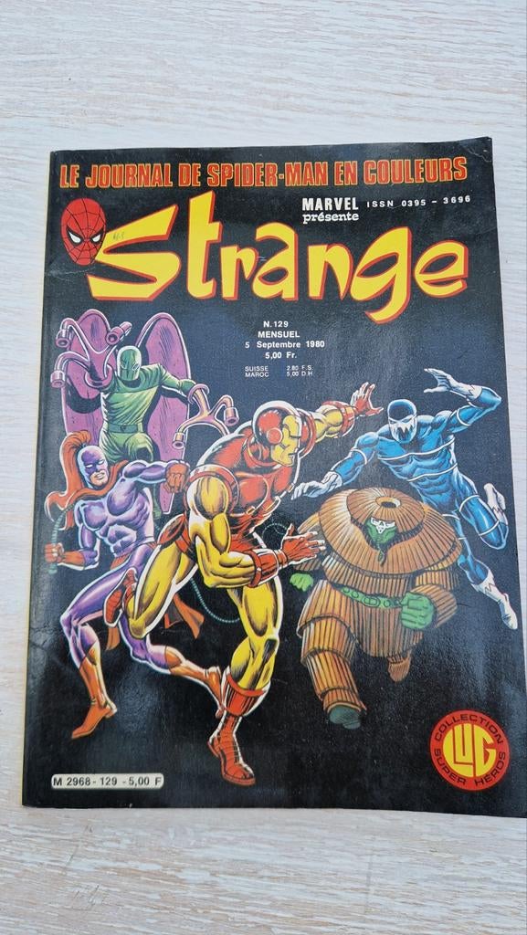 MARVEL Strange n129 1980, Livres, Enlèvement