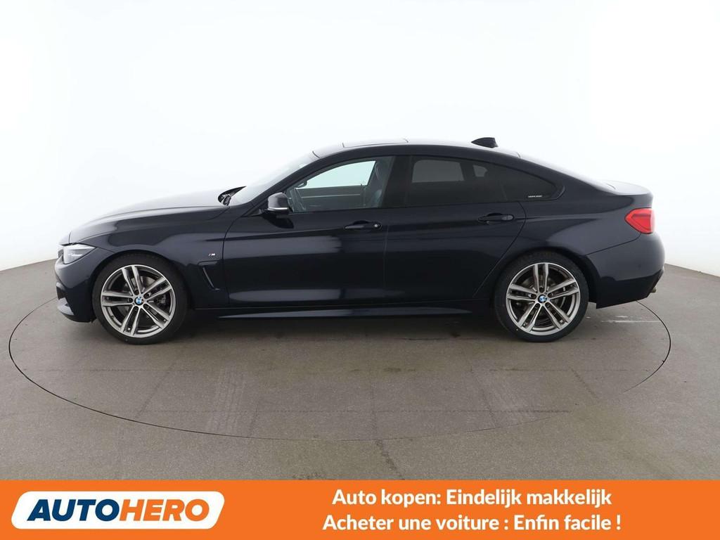 BMW 4 Serie 420 420d Gran Coupé M Sport (bj 2018), Auto's, BMW, Automaat, 4 deurs, Zwart, Leder