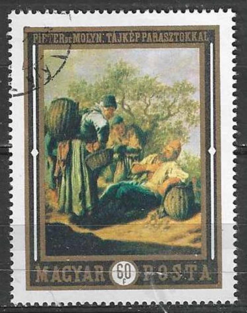 Hongarije 1969 - Yvert 2084 - De Boeren (ST), Verzenden, Gestempeld