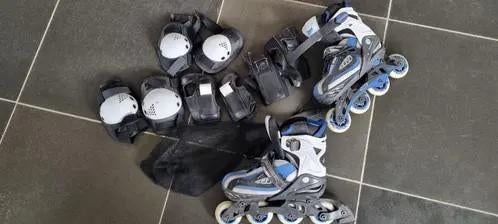 inline skates Optimum maat 37 - 40, Kinderen en Baby's, Kinderen, Ophalen of Verzenden, Verstelbaar, Gebruikt