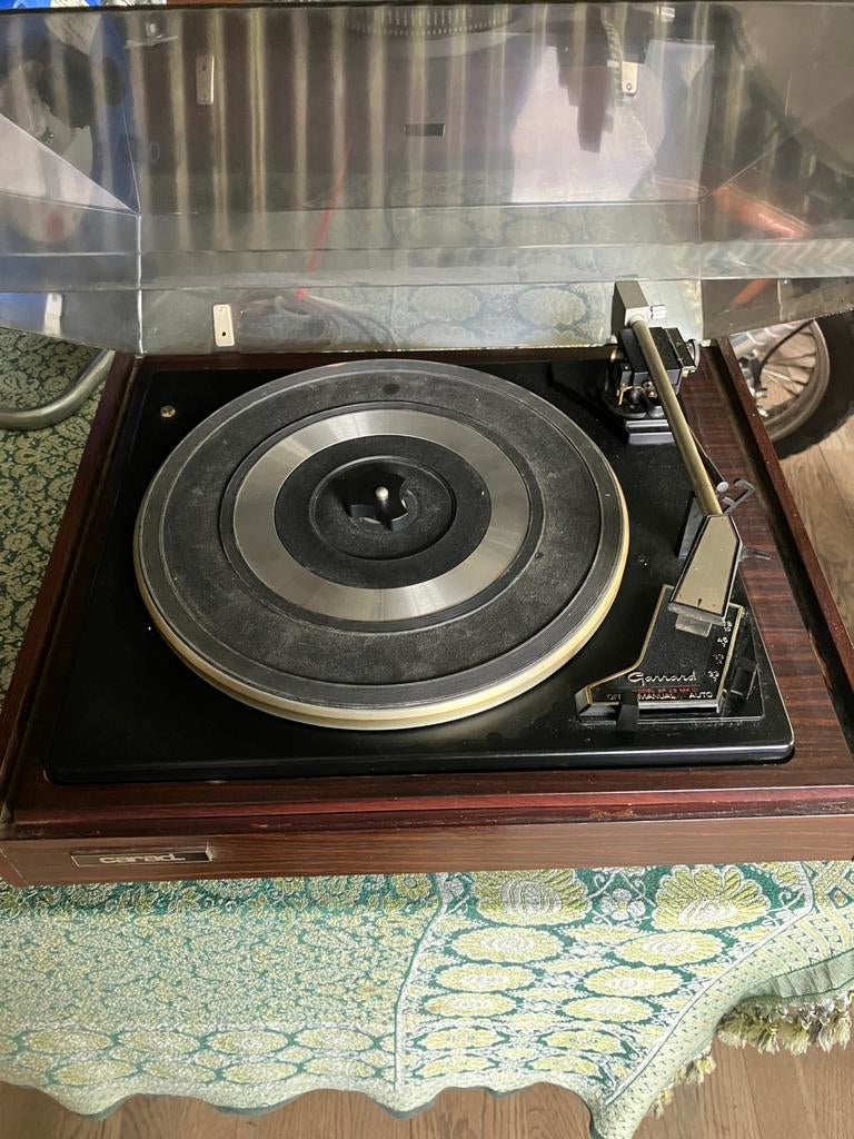 Platenspeler Carad C434/Garrard SP25 MK3, TV, Hi-fi & Vidéo, Autres marques, Tourne-disque, Enlèvement, Automatique