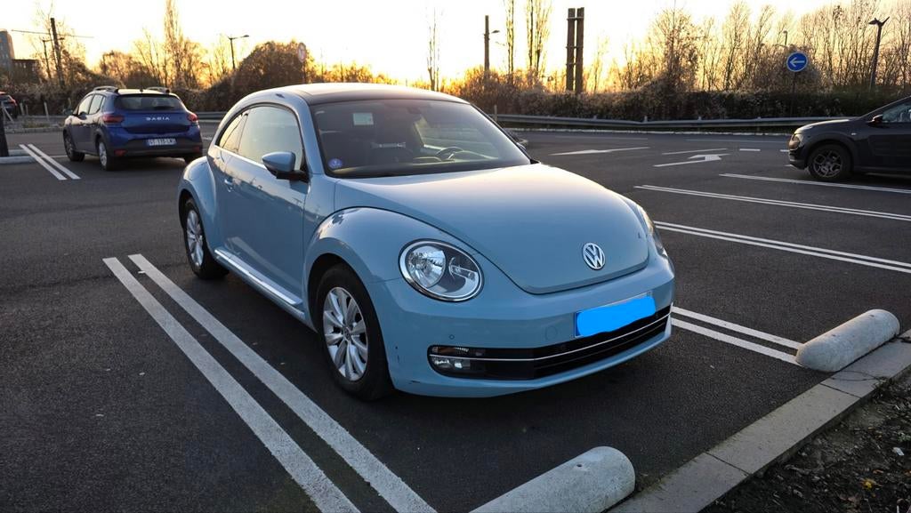 Volkswagen Coccinelle bleu 1.2 TSI 105 – 2013, Stof, Beetle (Kever), Blauw, 105 kW