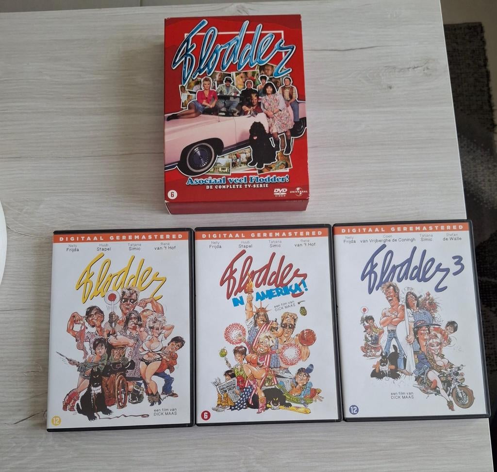 Flodder de complete serie met 3 films, Ophalen of Verzenden