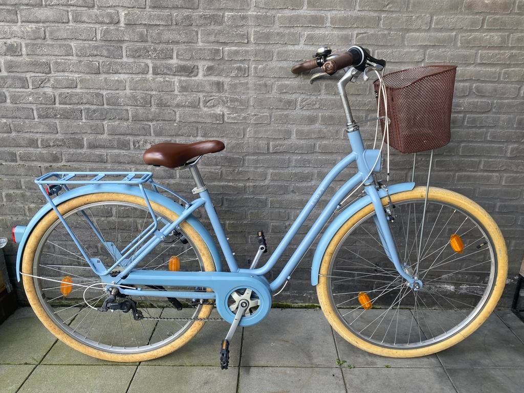 Meisjes/damesfiets(decathlon)elops 28 inch maat S/M, Ophalen of Verzenden, Zo goed als nieuw, Versnellingen