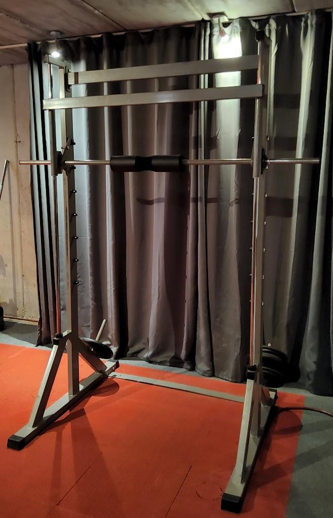 Smith-machine, Ophalen, Benen, Krachtstation, Zo goed als nieuw