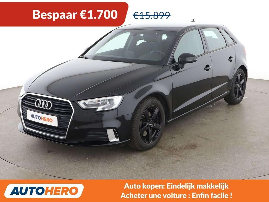 Audi A3 35 TFSI Sport (bj 2019), Auto's, Voorwielaandrijving, 149 g/km, Zwart, 5 deurs