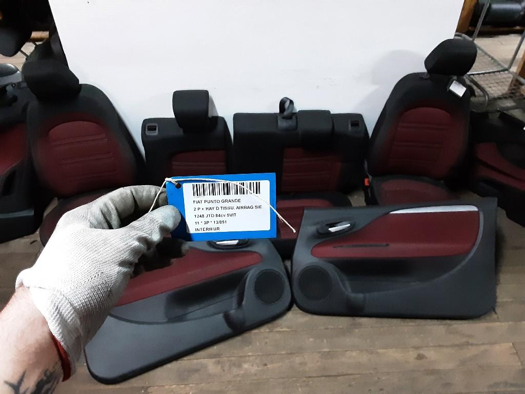 INTERIEUR COMPLET Fiat Grande Punto (199) (185064088), Autos : Pièces & Accessoires, Habitacle & Garnissage, Fiat, Utilisé